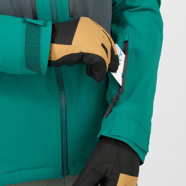 Green Salomon Highland Men's Insulated Jackets | PH 51047B